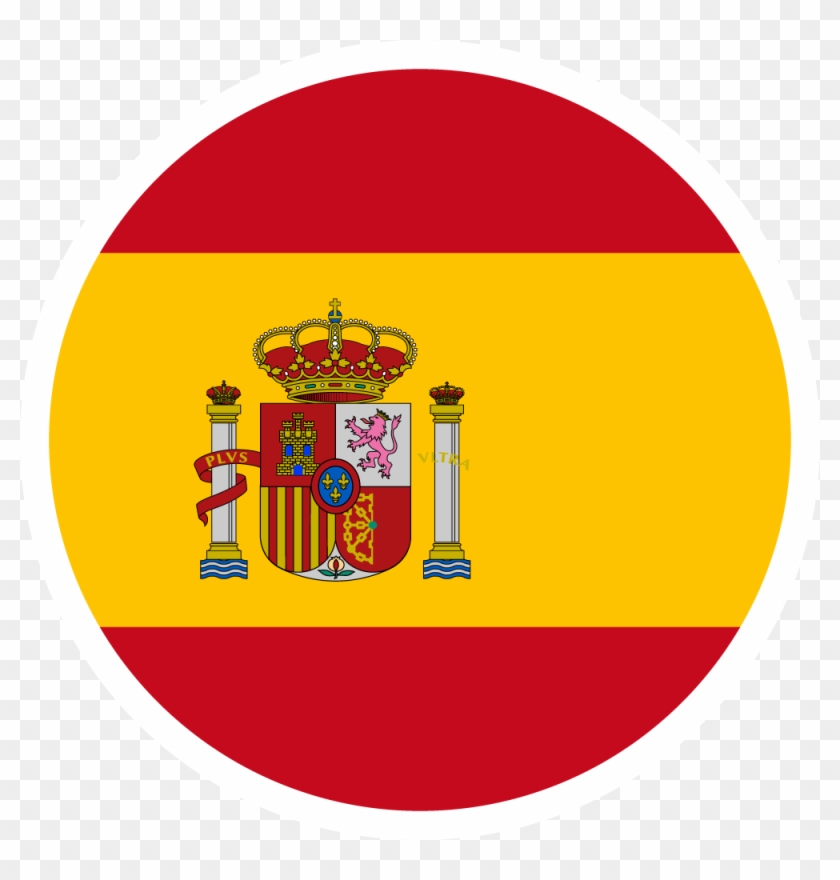 Spain Flag - Spain Flag Circle #809207