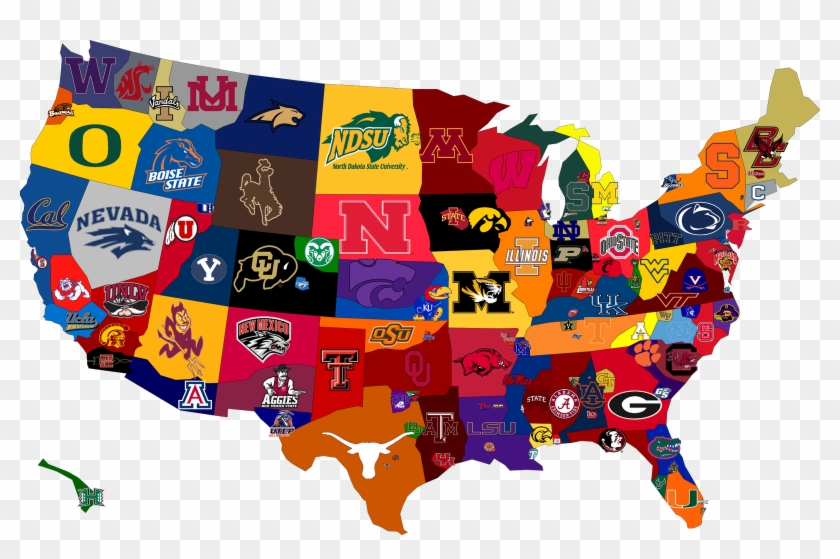Alabama, Clemson, Ohio State, Oklahoma And Washington - Boise State Broncos Football #809276