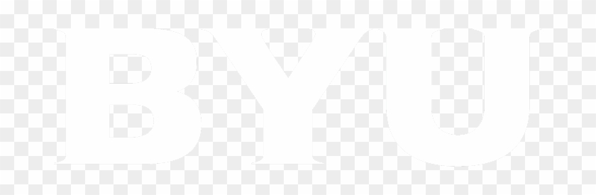 Byu Asda - Byu Logo White Png #809277