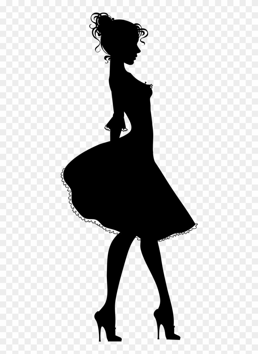 Silhouette Of A Woman #809290