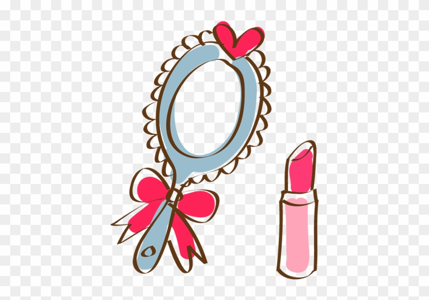 Collection Of Make-up Mirror Icons Free Download - Hình Vẽ Son Môi #809364