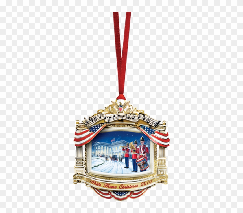 2010 White House Christmas Ornament, The U - Chemart White House 2010 Ornament #809661