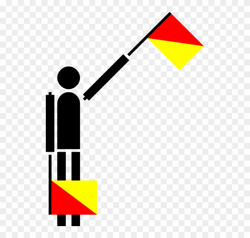 Flag Drawing Cliparts 12, Buy Clip Art - Semaphore Flag For E #809739