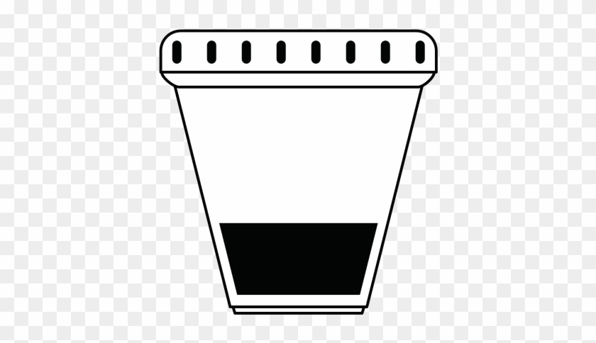 Urine Sample Cup Healthcare Related Icon Image - Vector Graphics #809891