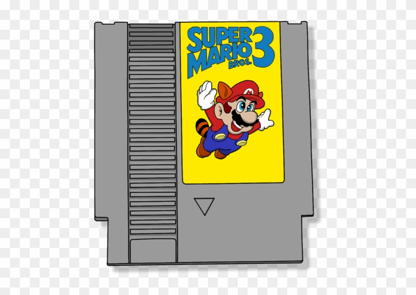 Super Mario Bros 3 Cartridge Speed Drawing By Motionride - Super Mario Bros 3 #809929