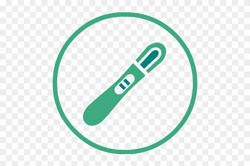 Poc Lateral Flow Test Step - Pregnancy Test Icon #809959