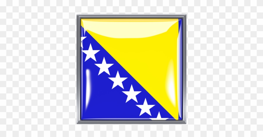 Bosnia And Herzegovina Flag Png Transparent Images - Bosnia And Herzegovina Icon #810069
