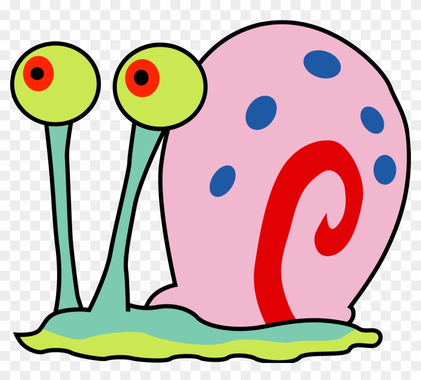 Gary The Snail - Spongebob Squarepants Gary Coloring Pages - Free  Transparent PNG Clipart Images Download