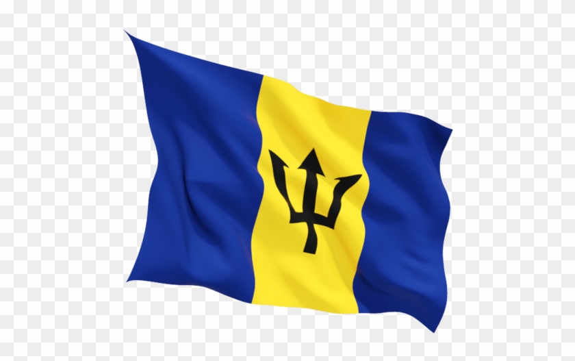 Barbados Flag Waving Png #810228