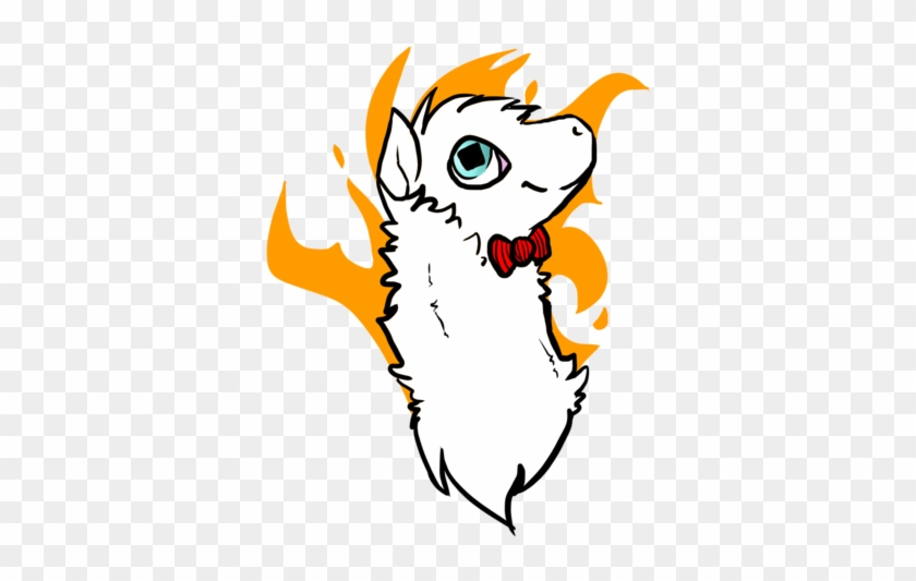 Fire Alpaca By Smileyfluff - Alpaca On Fire #810273