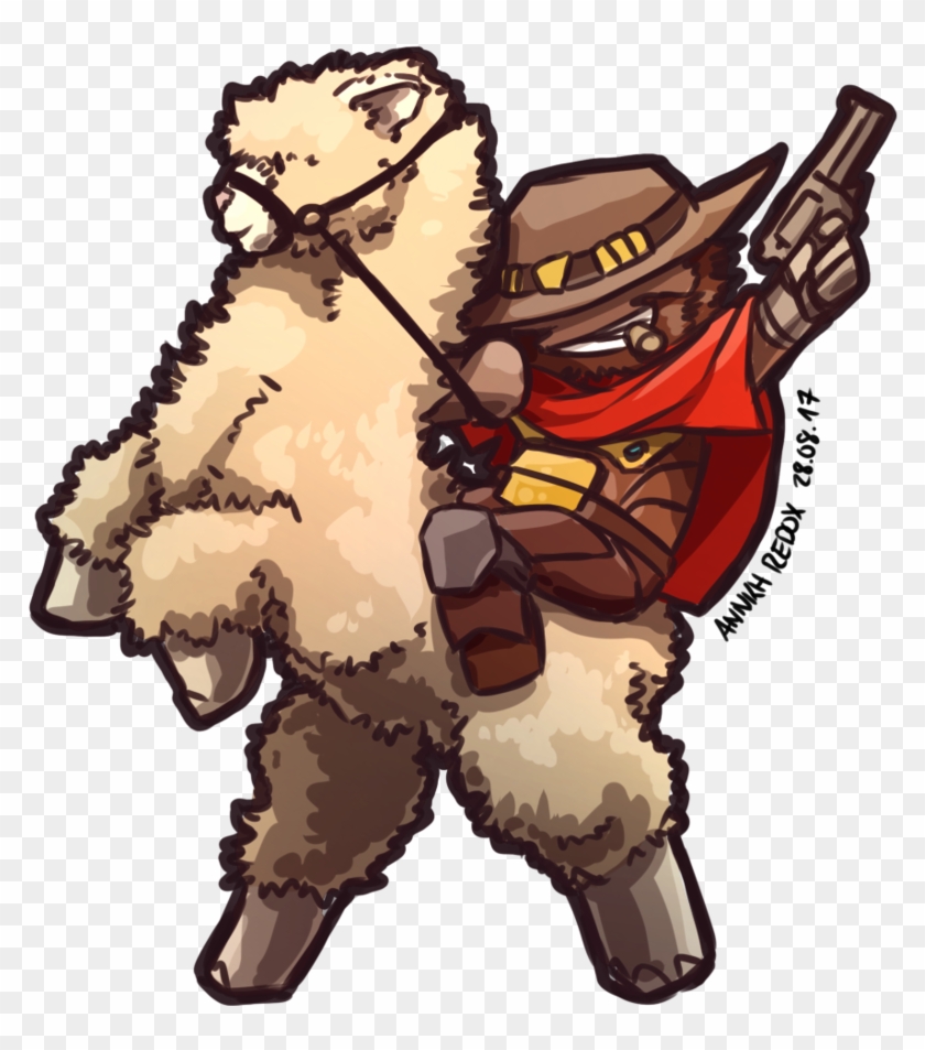 Alpaca Mccree By Annkh Redox - Alpaca Overwatch #810278