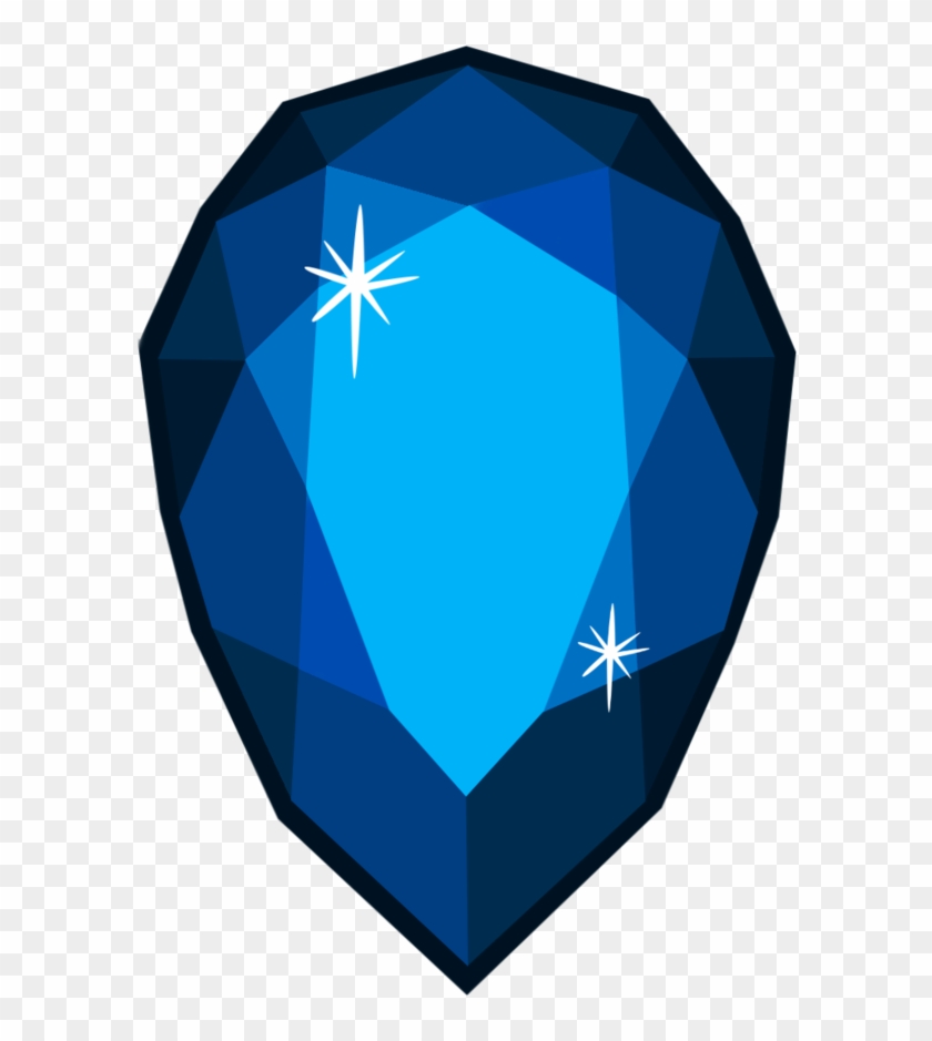 Gemstone Blue Facet Jewellery Sapphire - Blue Gem Png #810381