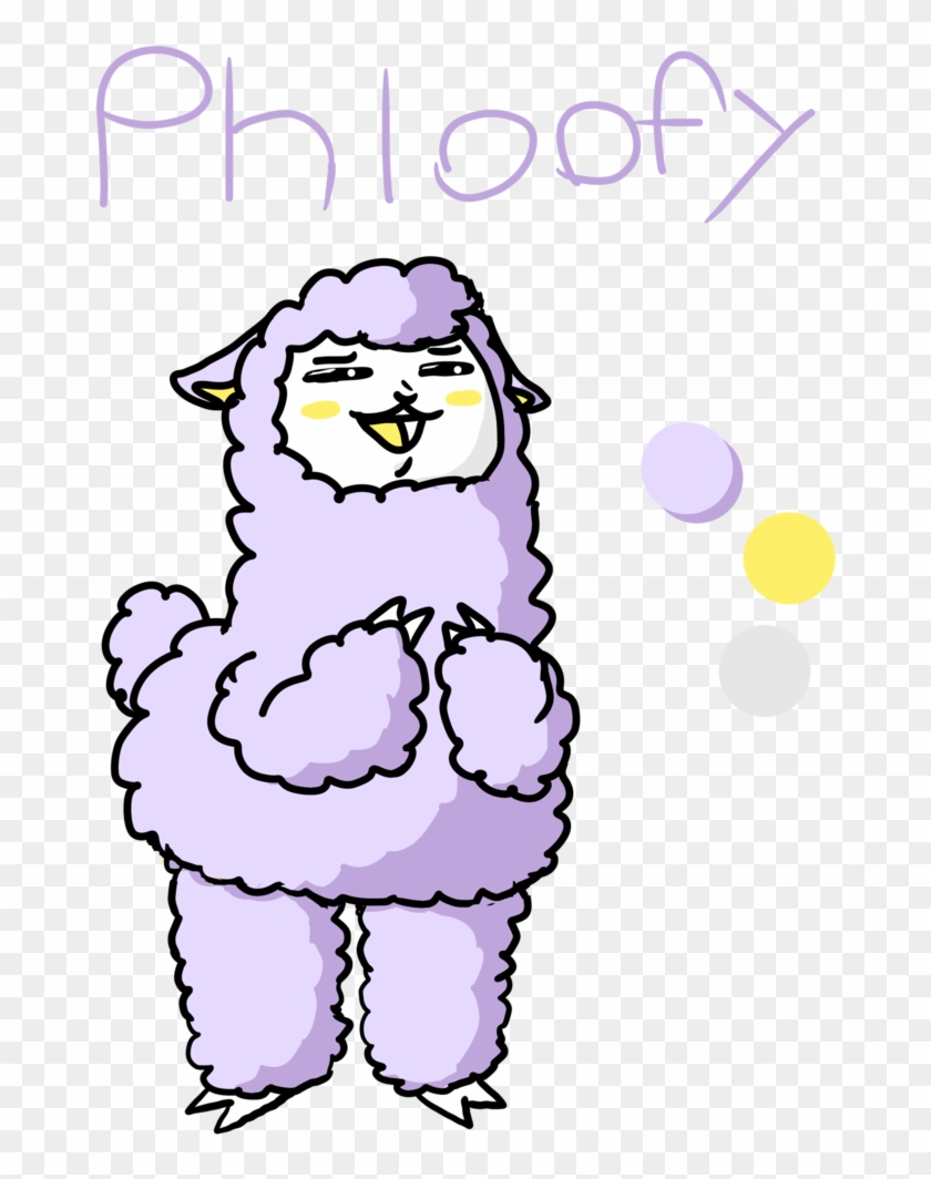 Phloofy The Alpaca By Fallsnivy - Cartoon #810391