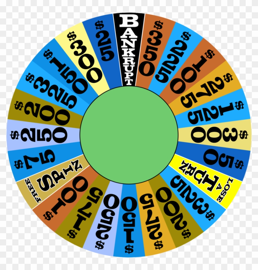 Round 1 By Wheelgenius - Wheel Of Fortune Wheel Template #810404