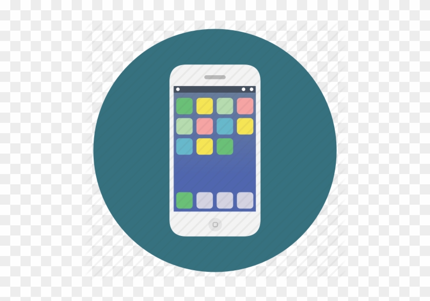 Mobile Round Icon Png #810440