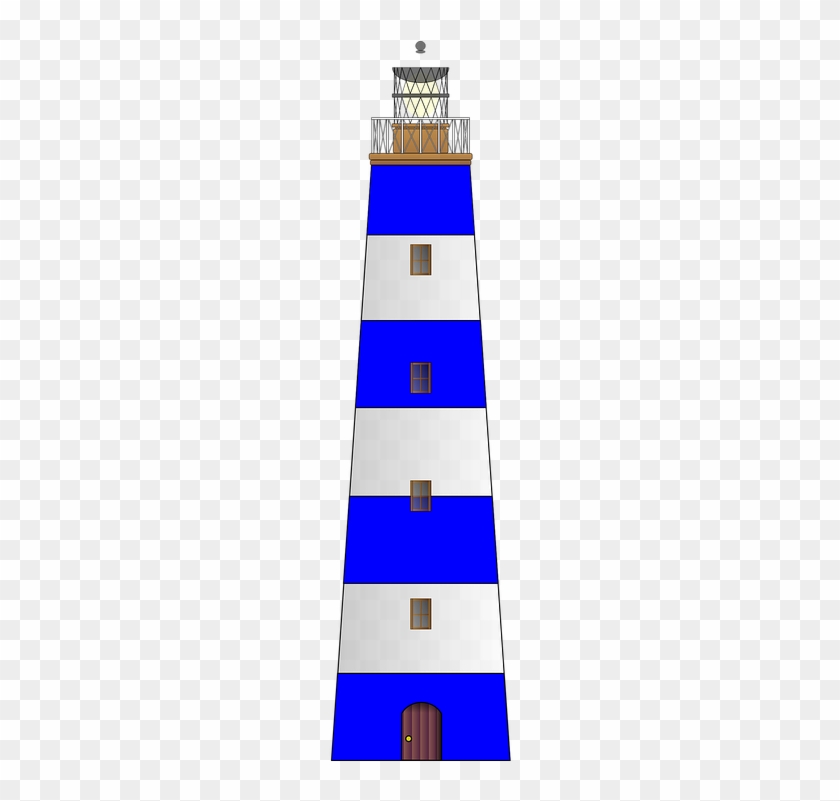 Lighthouse Graphic 8, - Lighthouse Vector Pixabay #810495