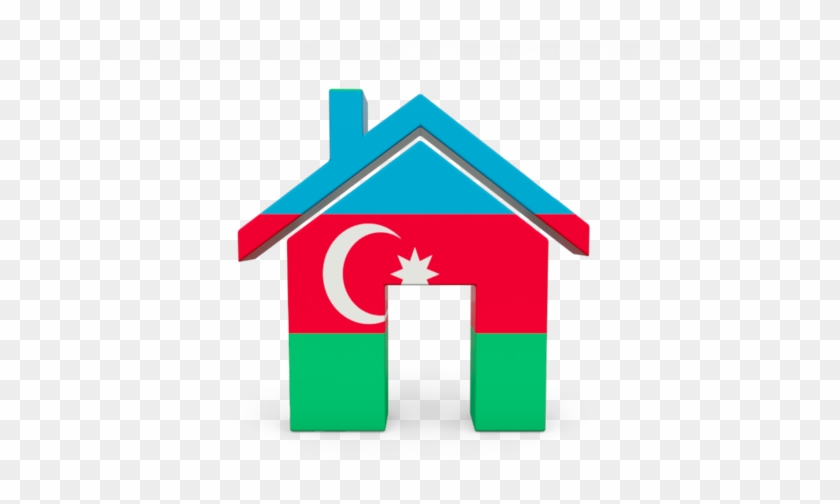 Illustration Of Flag Of Azerbaijan - Azerbaijan Icons #810554