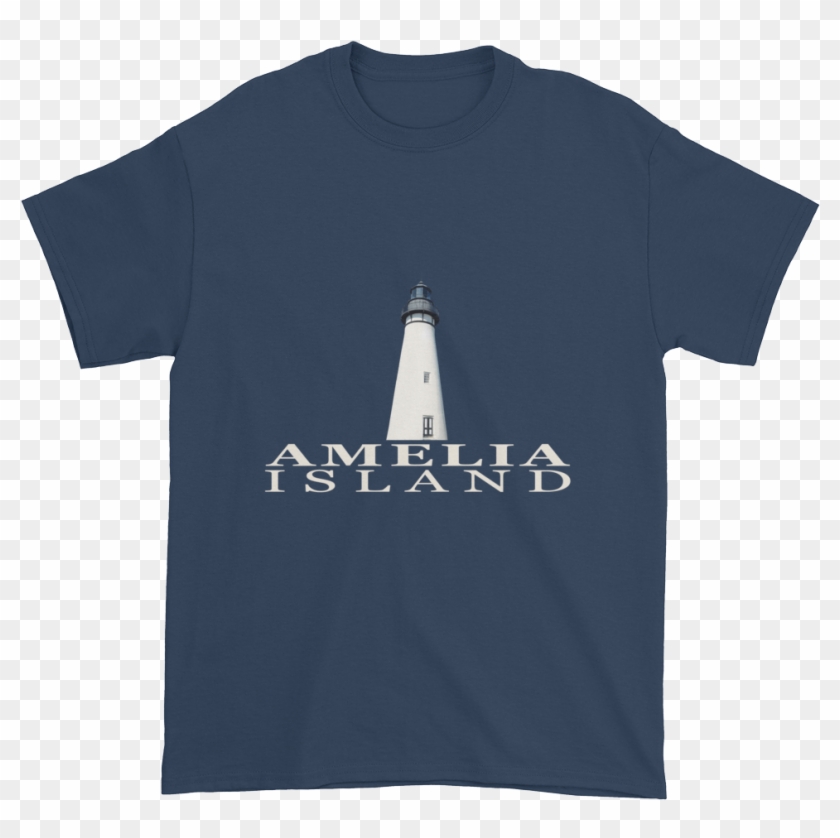 Amelia Lighthouse Ultra Cotton T Shirt Blue Dusk - T-shirt #810580