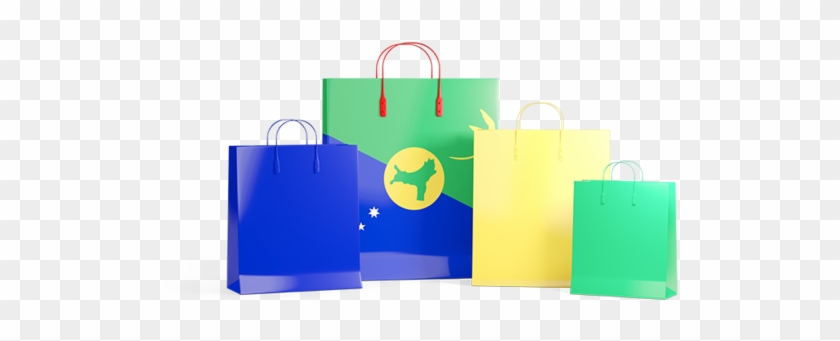 Illustration Of Flag Of Christmas Island - Paper Bag #810620