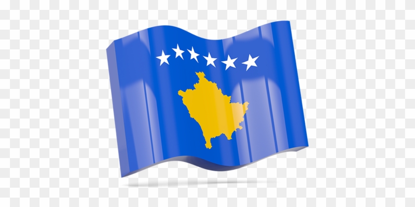 Illustration Of Flag Of Kosovo - Flag #810693