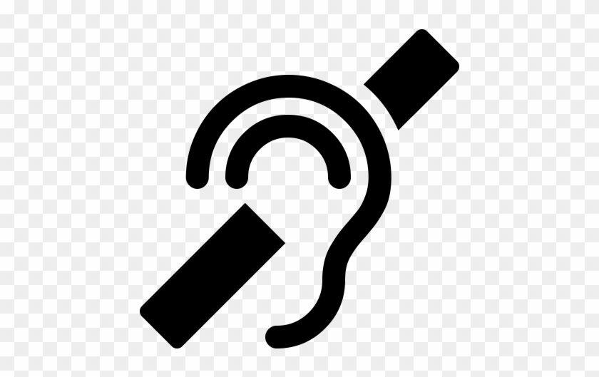 Hard Of Hearing Icon - Hearing Loss #810695