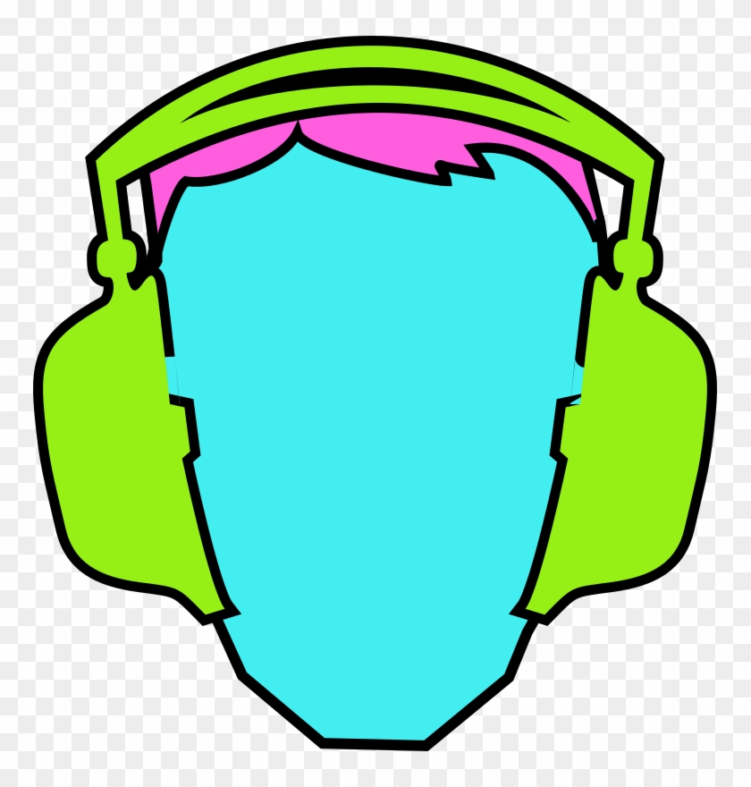 Clipart Funky Hearing Protection - Clip Art #810712