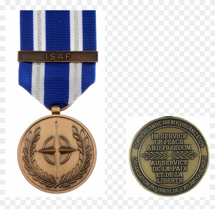 The Nato Isaf Medal - Nato Afghanistan Service Medal #810720