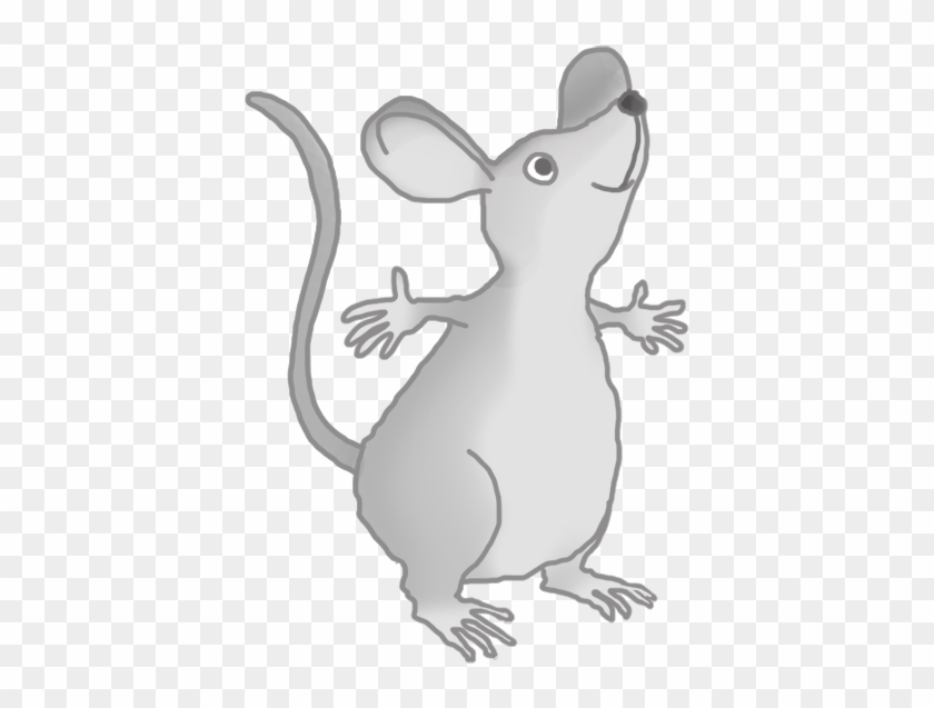 Happy Cute Mouse Image - Mouse Clipart Png #810784