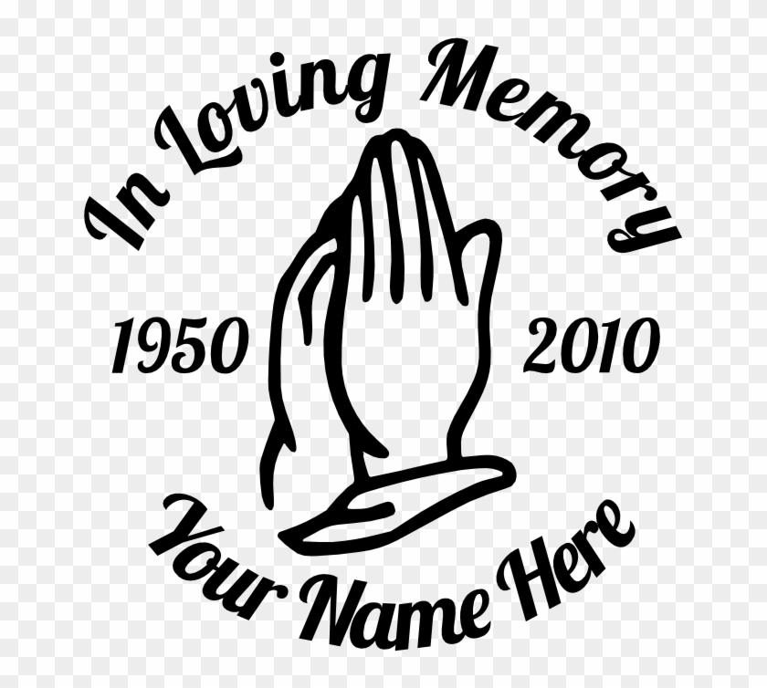 Similiar In Loving Memory Of You Clip Art Keywords - Loving Memory Heart Sticker #810904