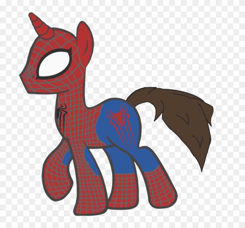 The Amazing Spider-pony By Edcom02 - Spider Man Unicorn #811030