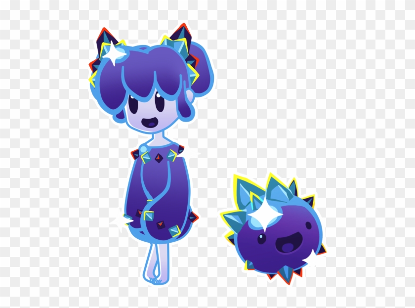 Humanoid Crystal Slime By Vanessa Sana Doodles - Slime Rancher Crystal Slime #811172