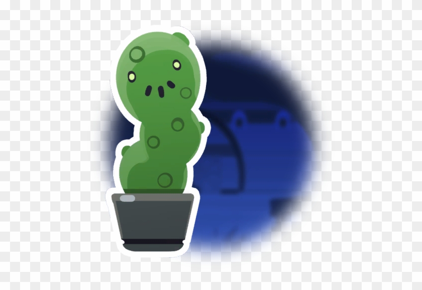 A Cactus Found In The Glass Desert That Slimes And - Slime Rancher Slimes Cactus #811237