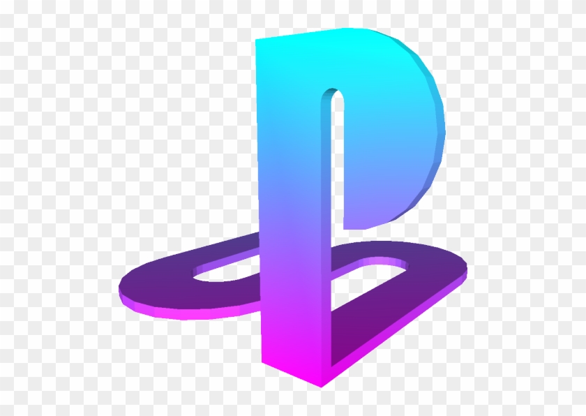 #seapunk - Playstation Logo Png #811348