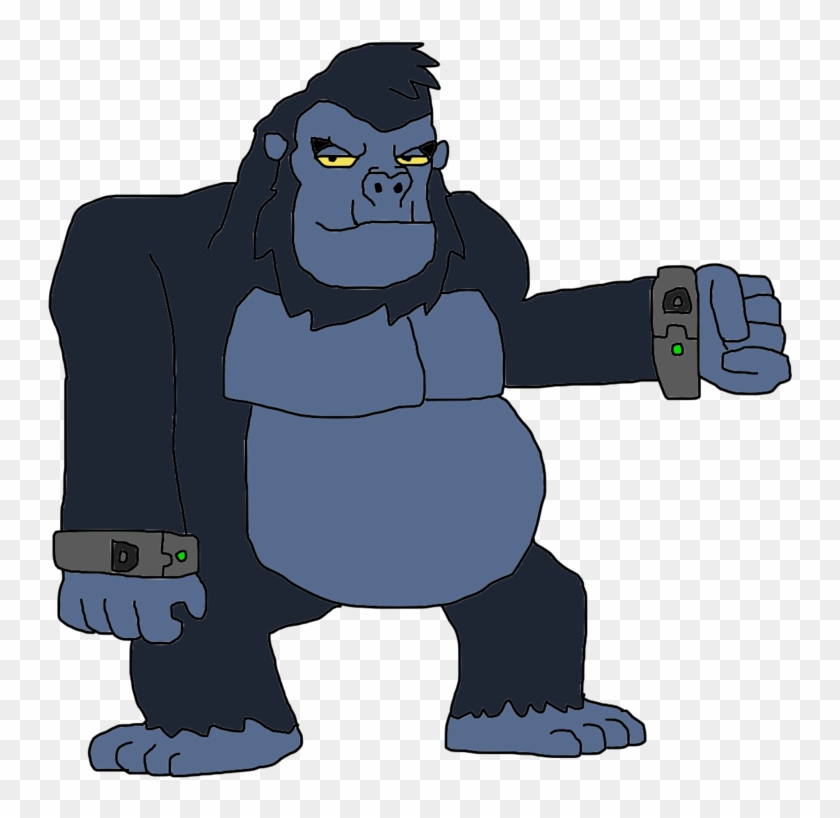Gorilla Grodd In Jtfm By Joethegreatfox - Gorilla Cartoon Deviant #811400