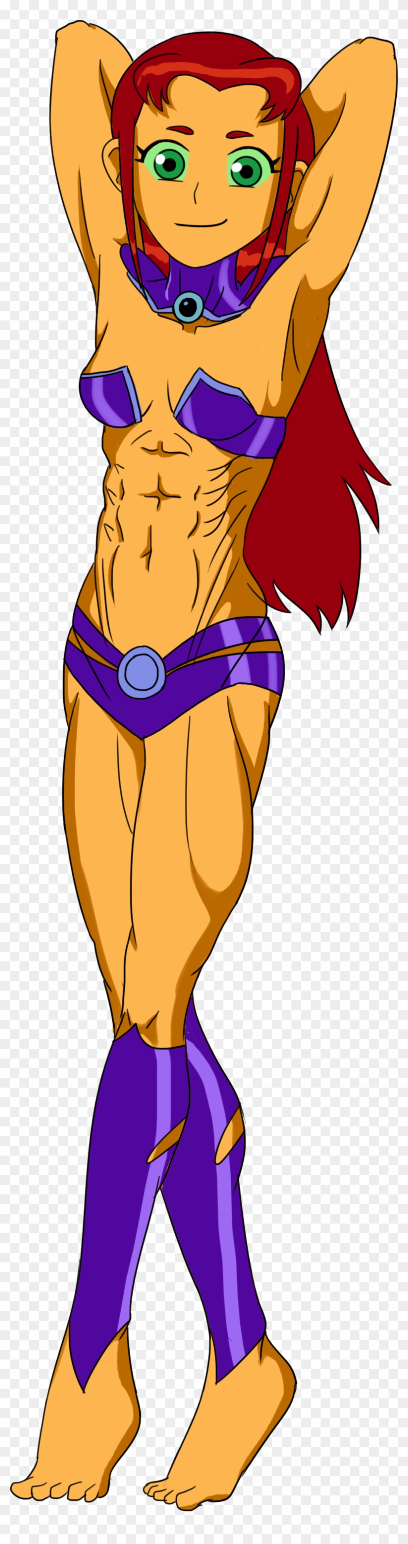 Starfire Teen Titans Go Wiki Fandom Powered By Wikia,starfire - Teen Titans  Starfire Fan Art - Free Transparent PNG Clipart Images Download