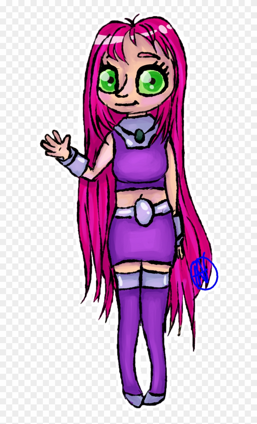 Starfire From Teen Titans Go By Nanocome09 - Cartoon #811429