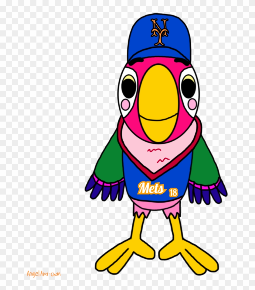 1984 New York Mets Parrot Kesha By Angelaka-chan - Fan Art #811473