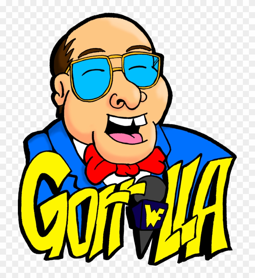 Gorilla Monsoon By Dan-morrow - Gorilla Monsoon Cartoon #811477