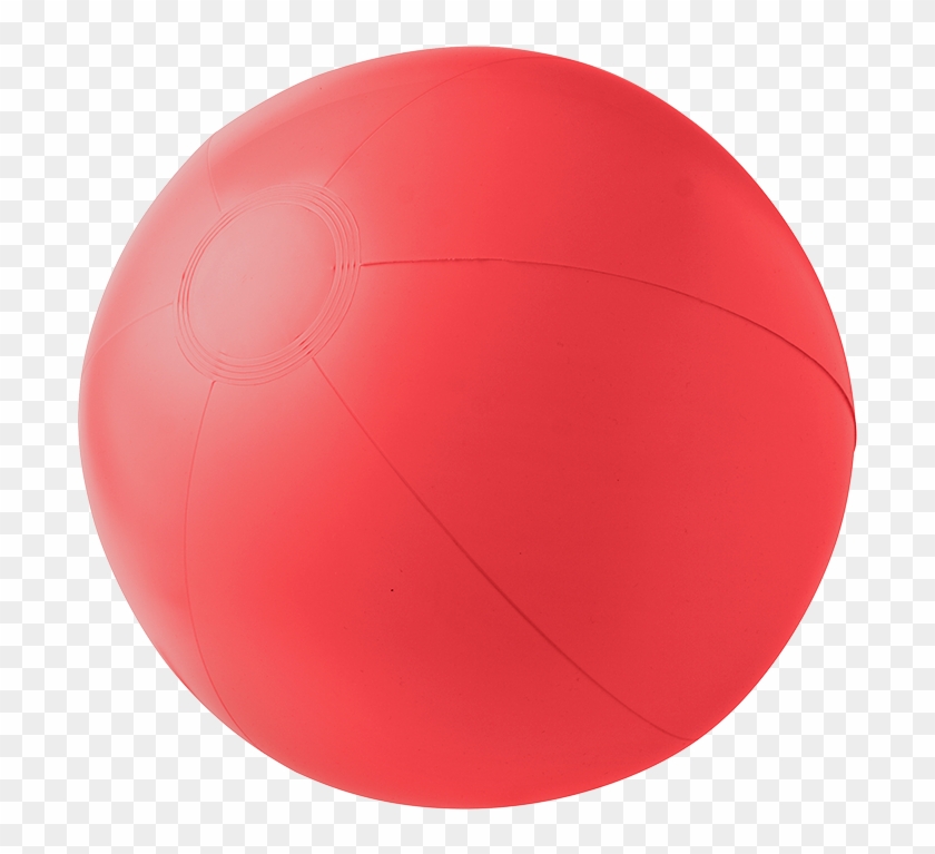 Br4188 Solid Colour Inflatable Beach Ball, - Inflatable Red Beach Ball #811579