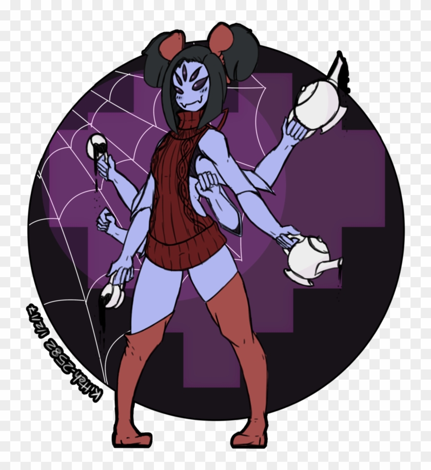 Muffet In A Meme Sweater By Kitteh-2582 - Cartoon #811586