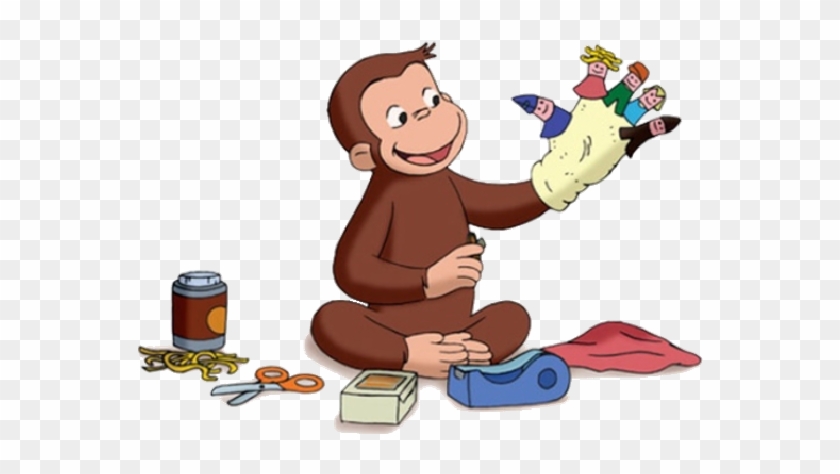 Curious George Halloween Clipart - Dizzy Curious George Smashed Wall Decal Graphic Wall #811602