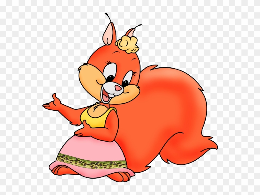 Red Cartoon Squirrel Images - Squirrel Vattoon #811626