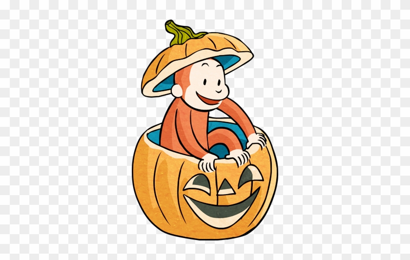 Curious George Clipart - Pumpkin #811664