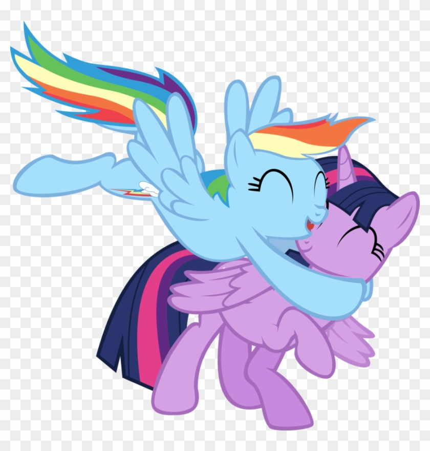 New Flying Buddy By Sagegami - My Little Pony Princess Twilight Sparkle And Rainbow #811685