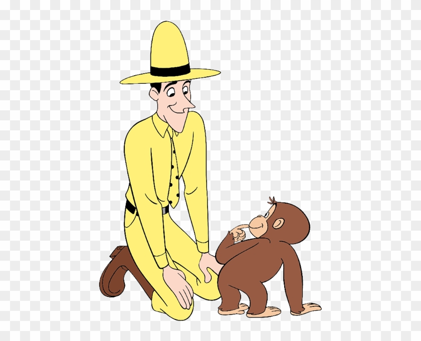 Curious George With Yellow Hat For Kids - Curious George And The Man In The Yellow Hat #811692