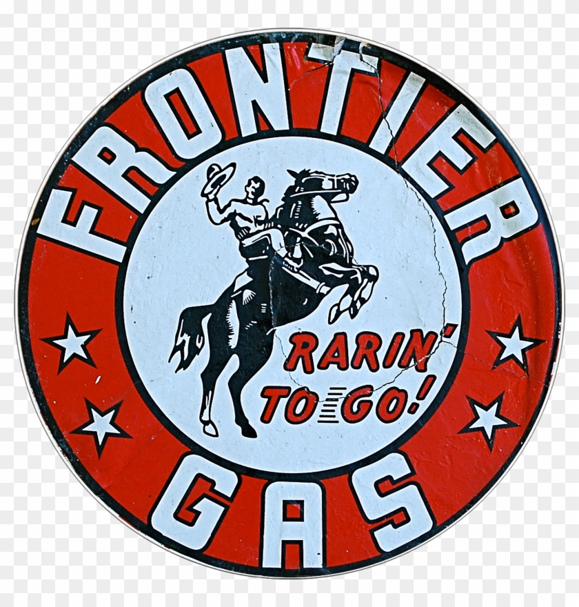 Vintage Frontier Gas Sign - Lonely Planet Usa's Best Trips [book] #811771