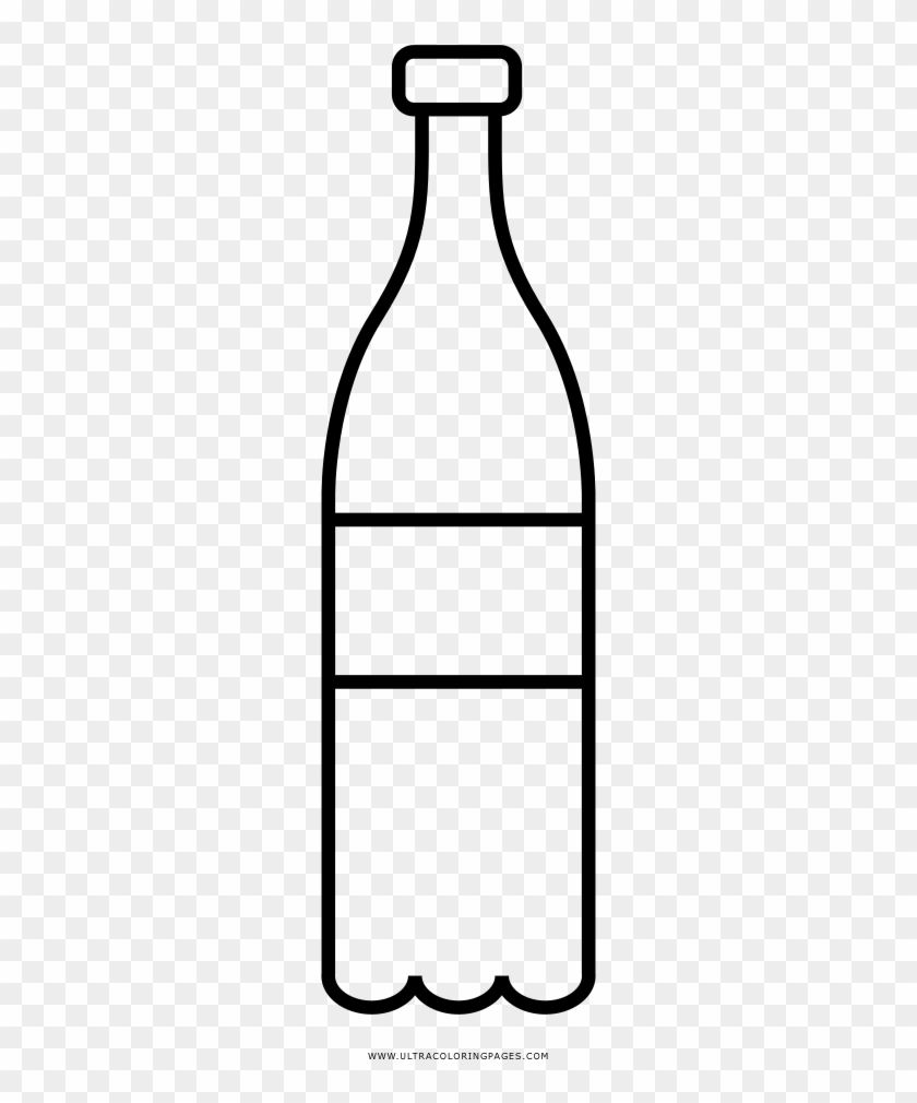 Soda Bottle Coloring Page - Botella De Refresco Para Colorear #811795