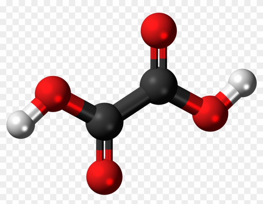 Oxalic Acid 3d Ball - Oxalate Ions In Guava #811845