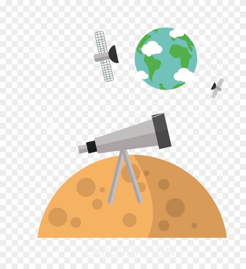 Telescope Astronomy Clip Art - Astronomy #811887