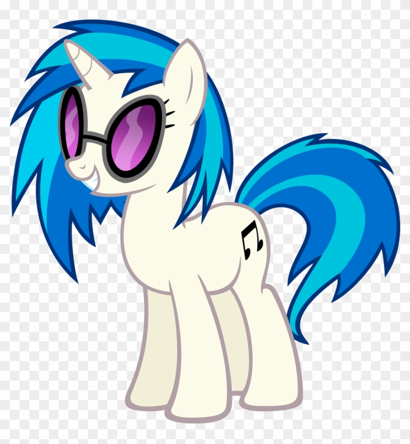 Shadow Horse By Pink-monsterz On Deviantart - Mlp Vinyl Scratch #811978